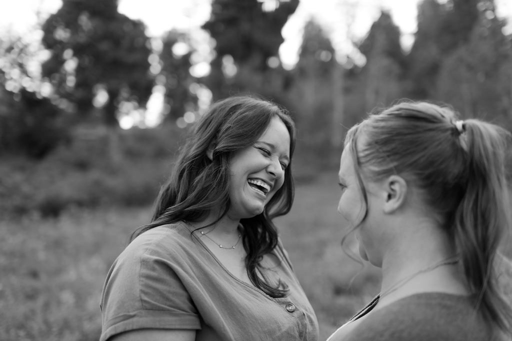 Idaho Mountain Top Engagement Photos