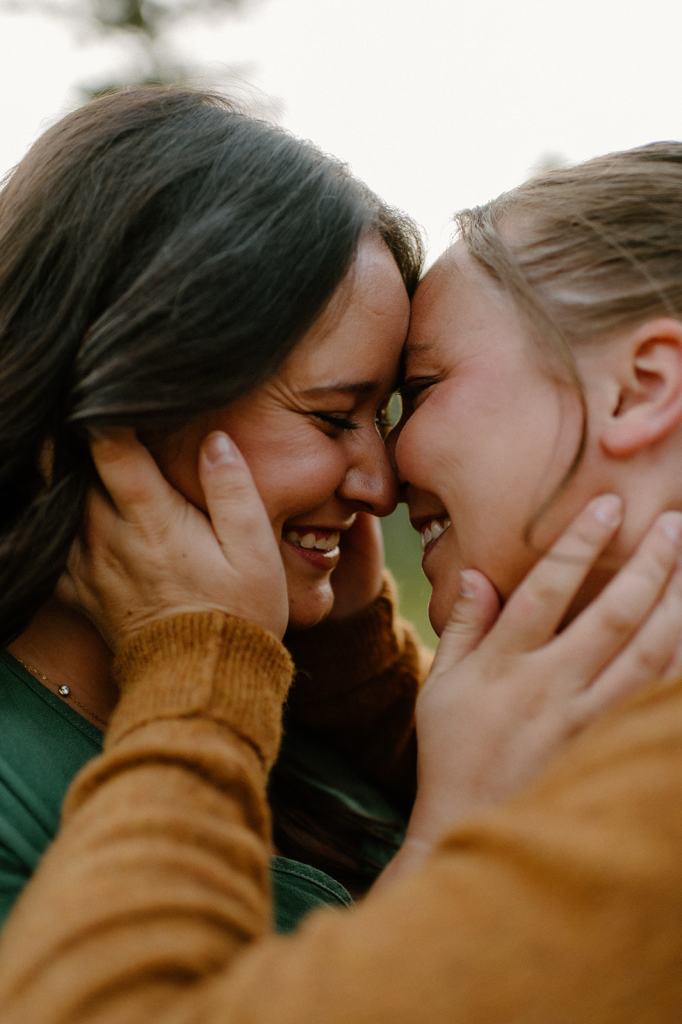 Idaho Mountain Top Engagement Photos