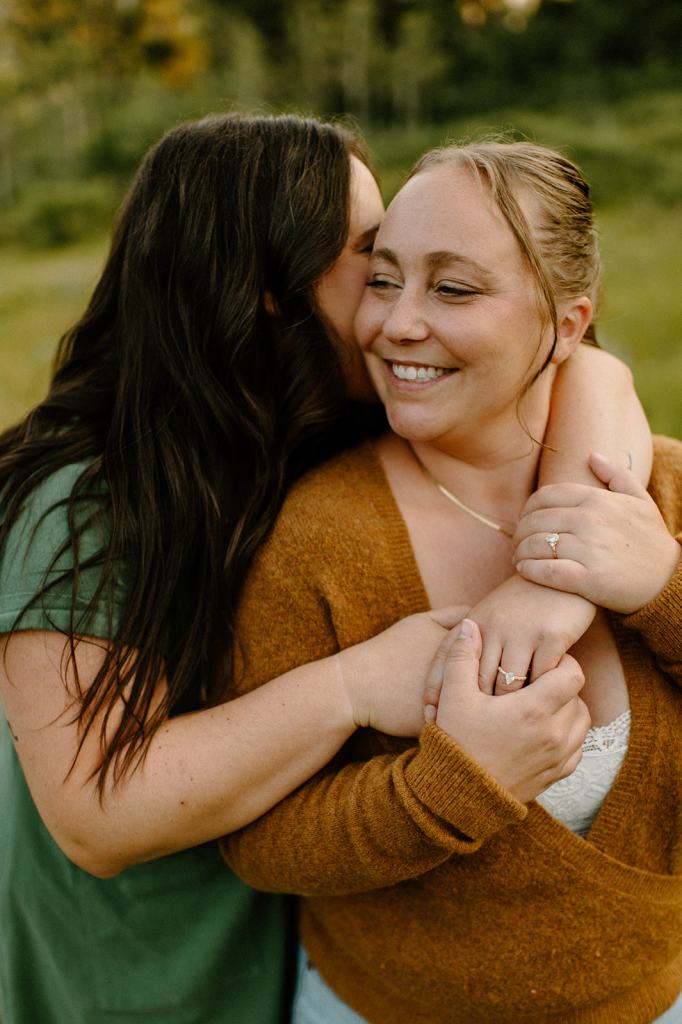 Bogus Basin Idaho Mountain Engagement Photos