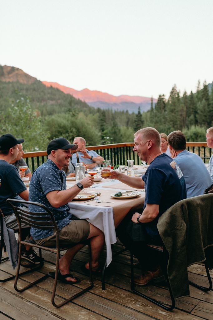 Minam River Lodge Oregon Wedding