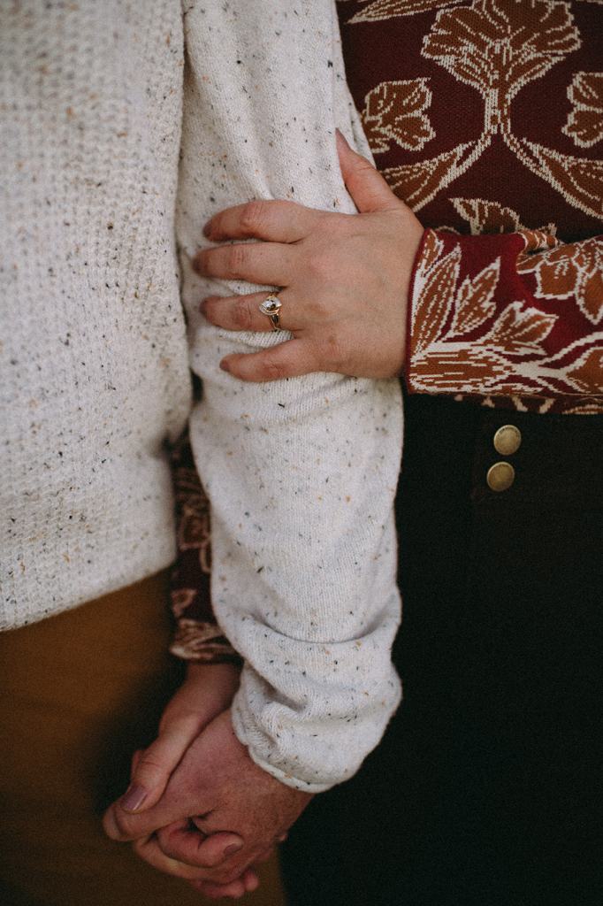 Idaho Fall Mountain Engagement Photos