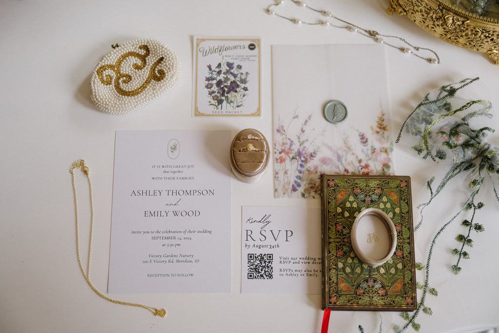 Boise Idaho Wedding at Victory Street Gardens