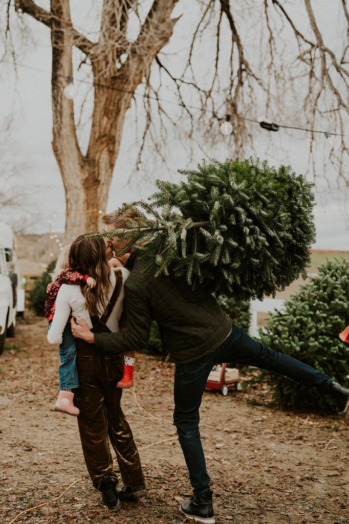 Christmas Tree Farm Family Photos