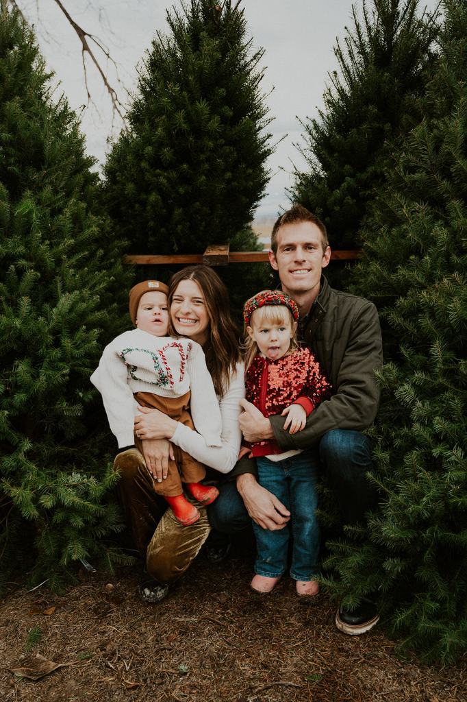 Christmas Tree Farm Family Photos