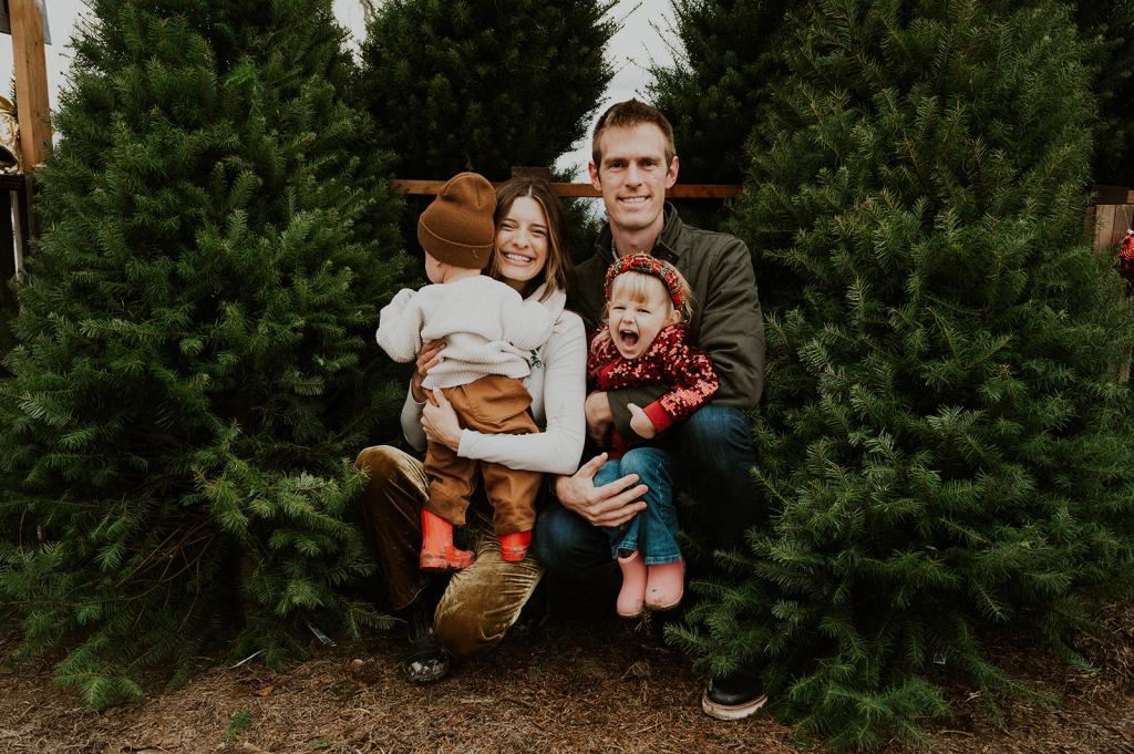 Christmas Tree Farm Family Photos