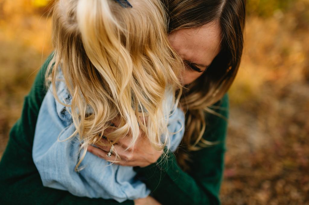 Bogus Basin Fall Family Photos in Boise Idaho