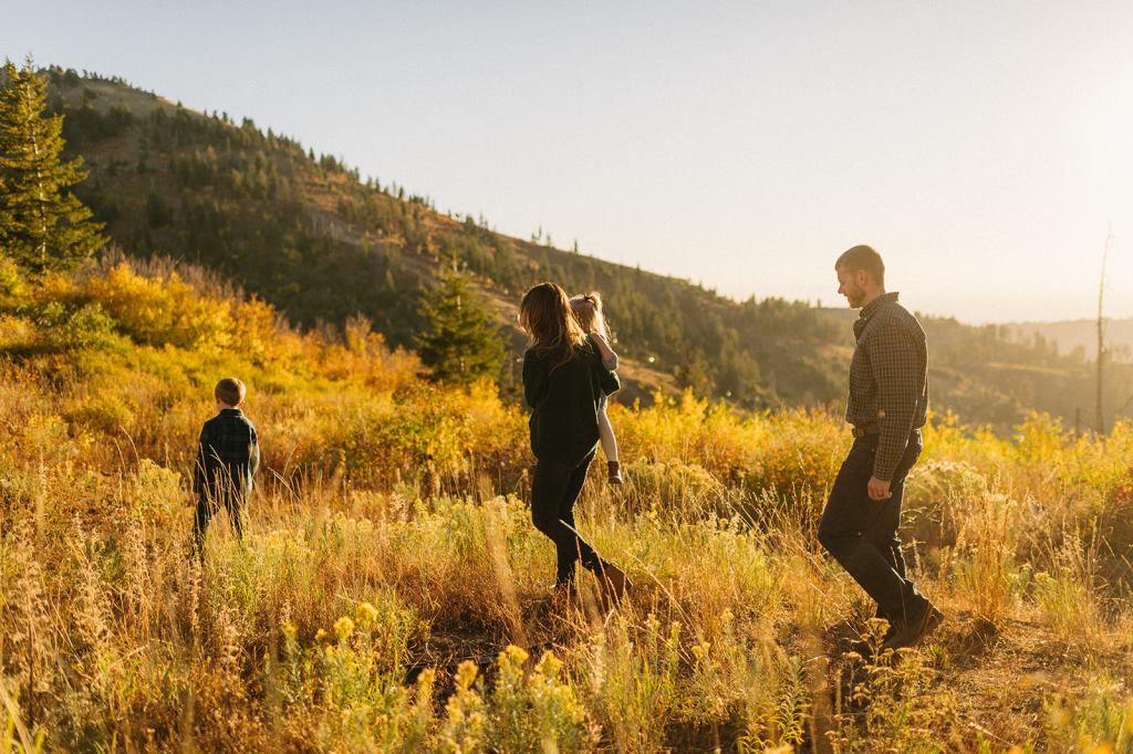 Bogus Basin Family Photos in Boise Idaho