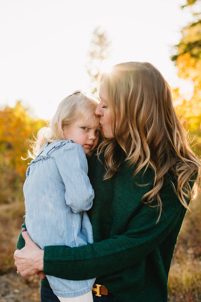 Bogus Basin Fall Family Photos in Boise Idaho