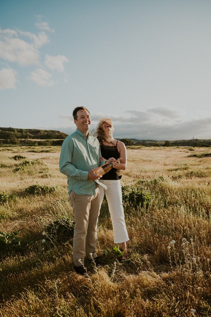 Columbia River Gorge Oregon Engagement Photos