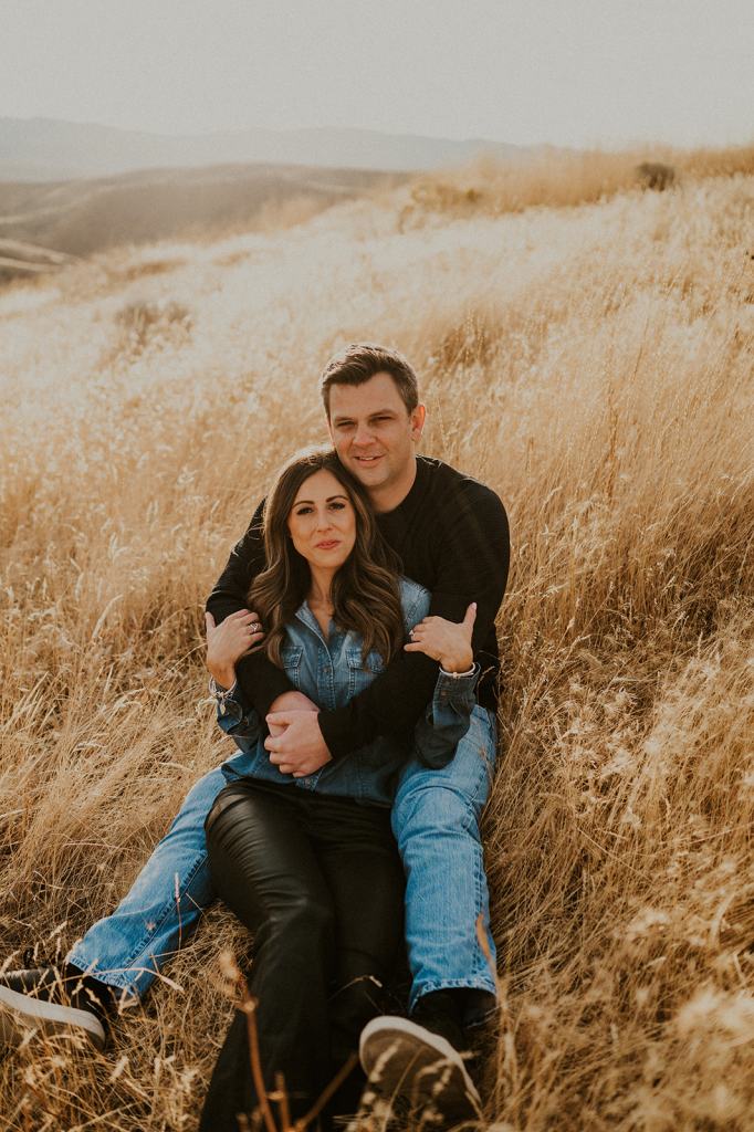 Boise Foothills Engagement Photos in Idaho