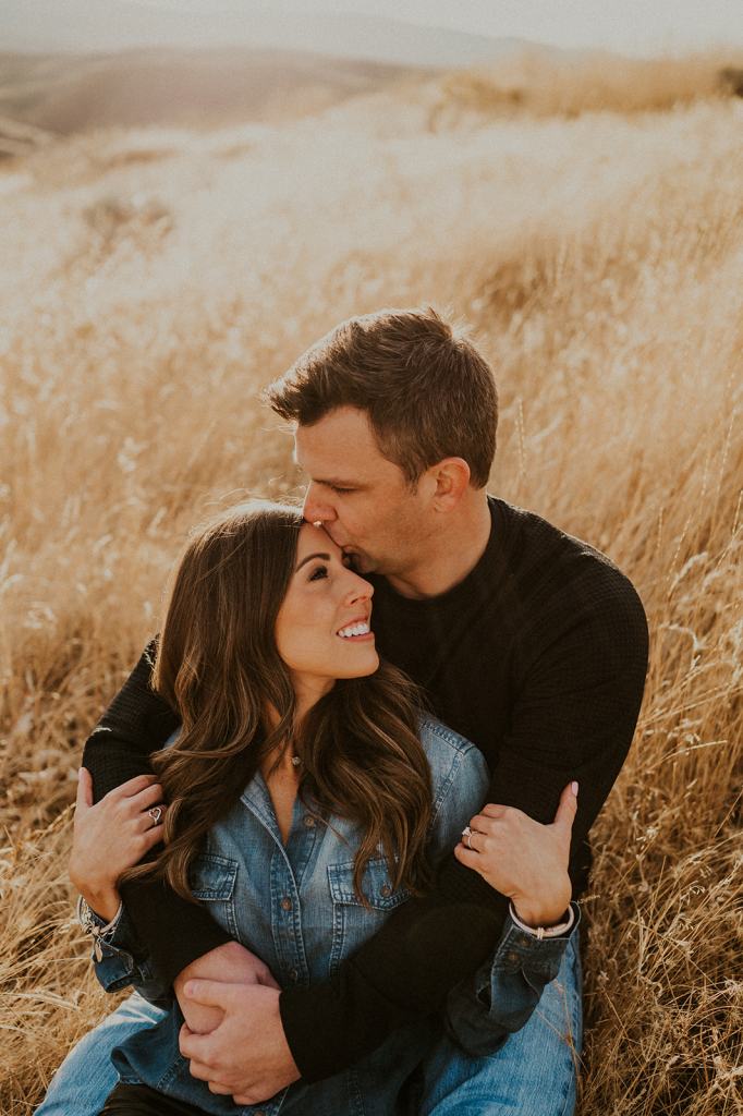 Boise Foothills Engagement Photos in Idaho