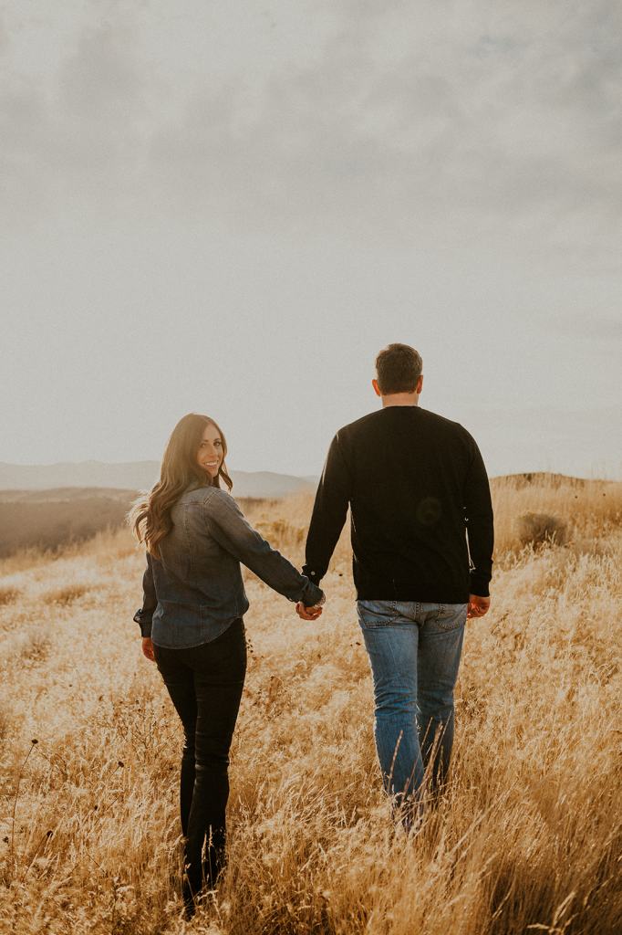 Boise Foothills Engagement Photos in Idaho