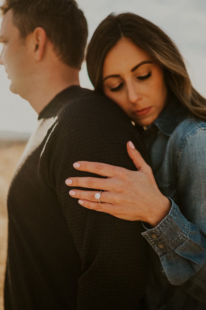 Boise Foothills Engagement Photos in Idaho