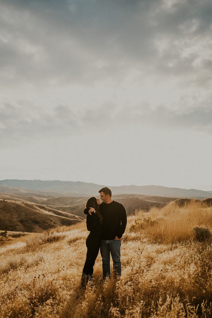 Bogus Basin Idaho Engagement Photos