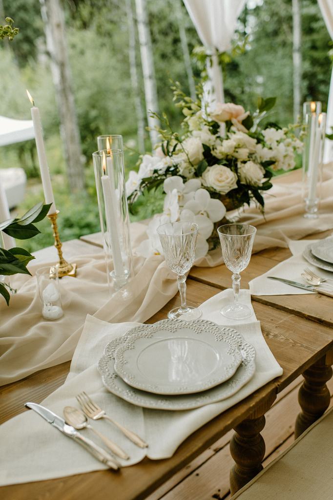 Lavish Garden Wedding in McCall Idaho