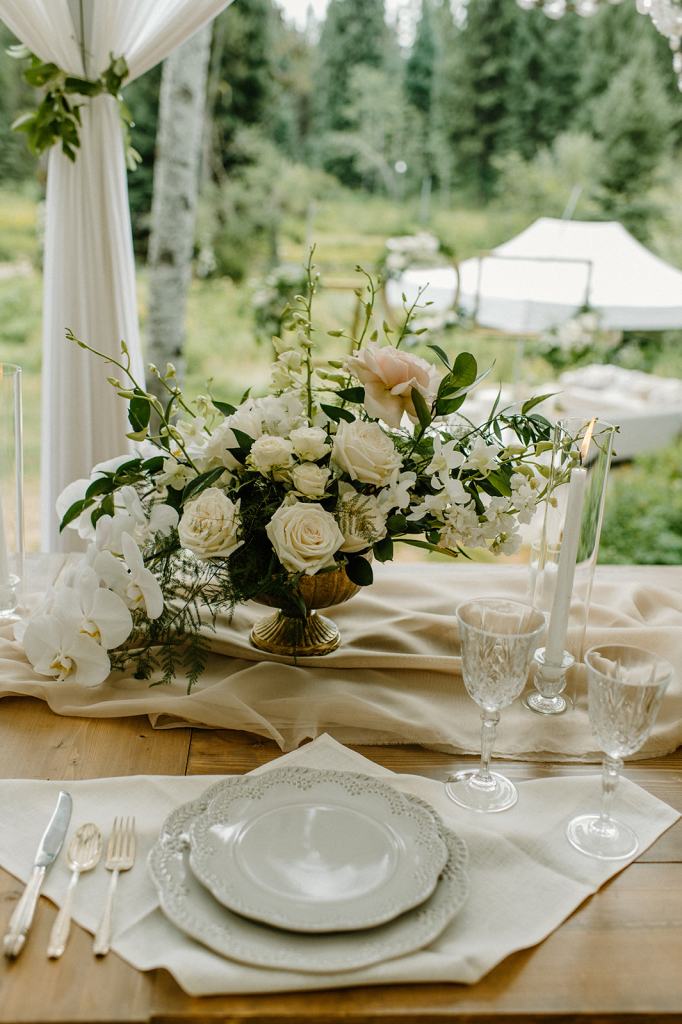 Lavish Garden Wedding in McCall Idaho