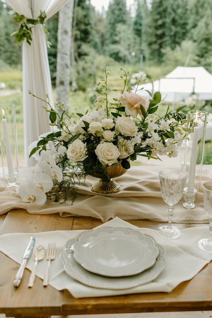 Lavish Garden Wedding in McCall Idaho