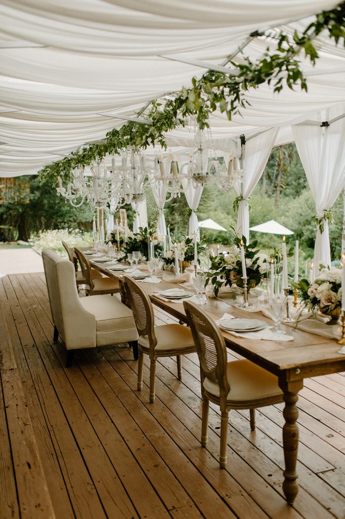 Lavish Garden Wedding in McCall Idaho