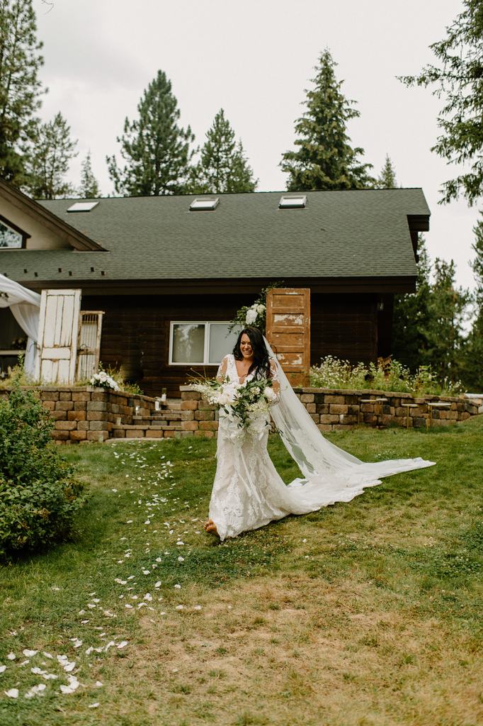 Lavish Garden Wedding in McCall Idaho