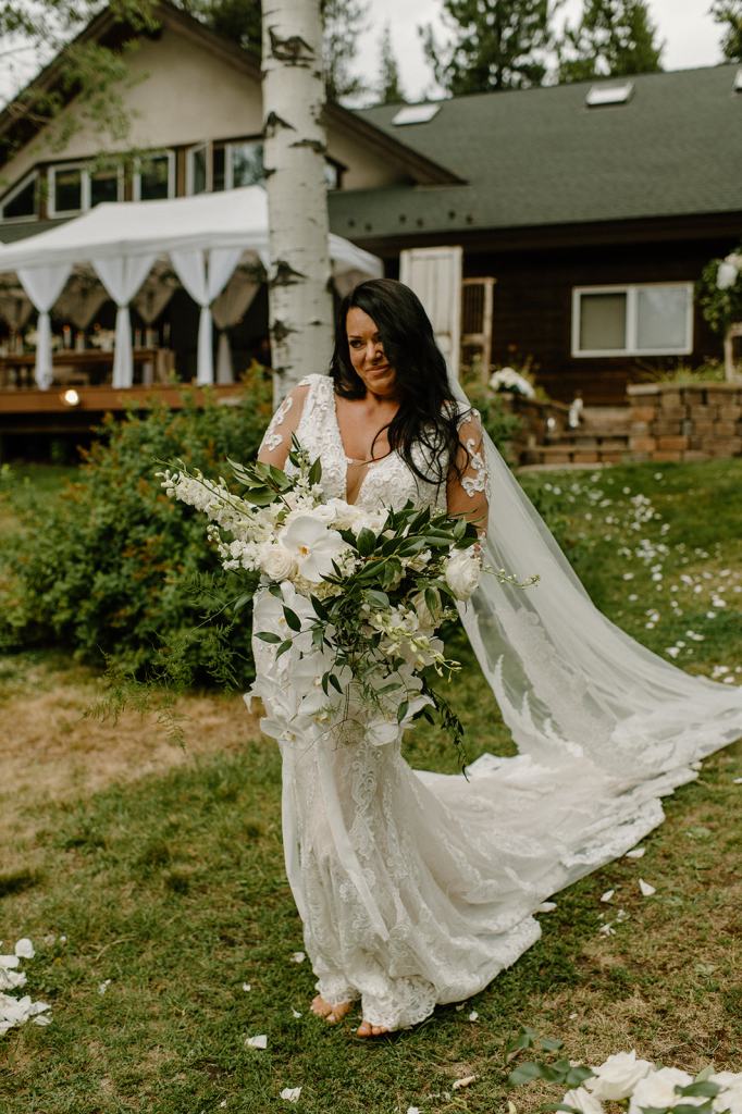 Lavish Garden Wedding in McCall Idaho