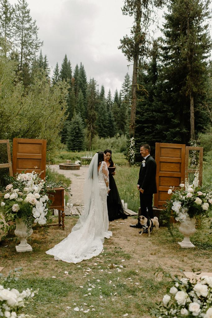 Lavish Garden Wedding in McCall Idaho