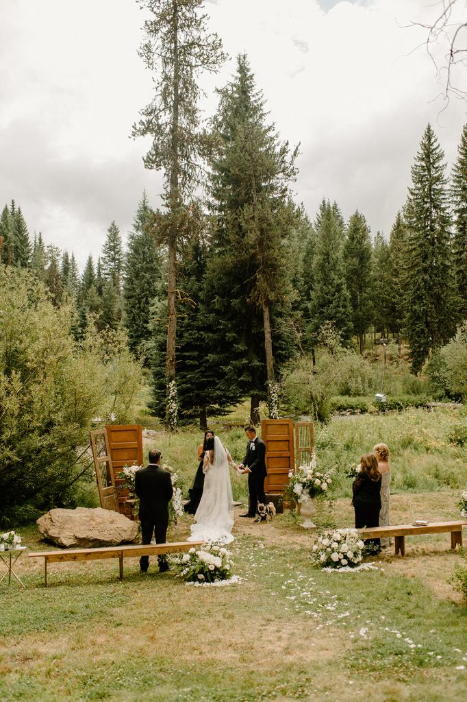 Lavish Garden Wedding in McCall Idaho
