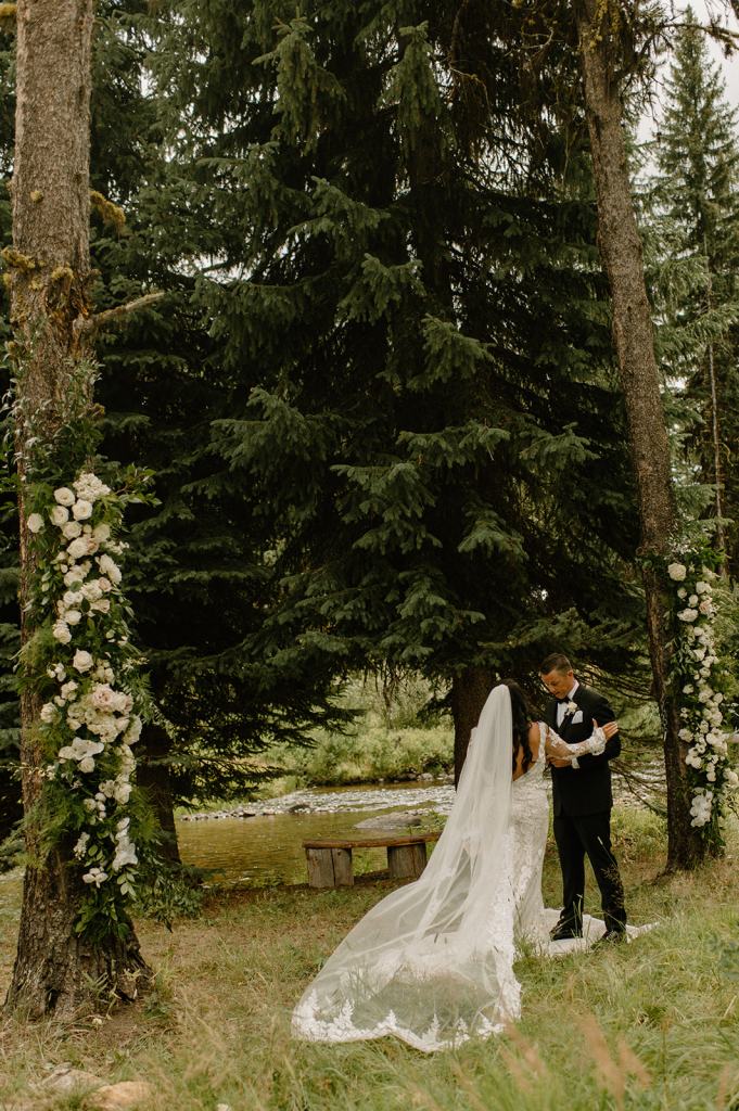 Lavish Garden Wedding in McCall Idaho