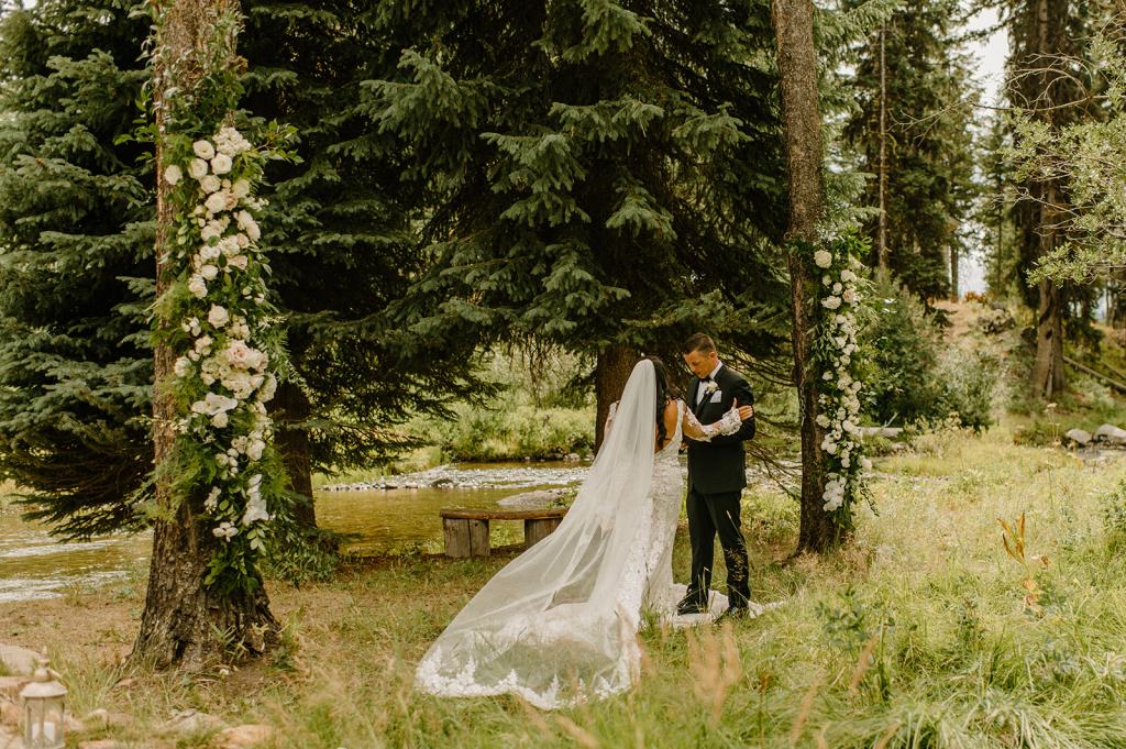 Lavish Garden Wedding in McCall Idaho