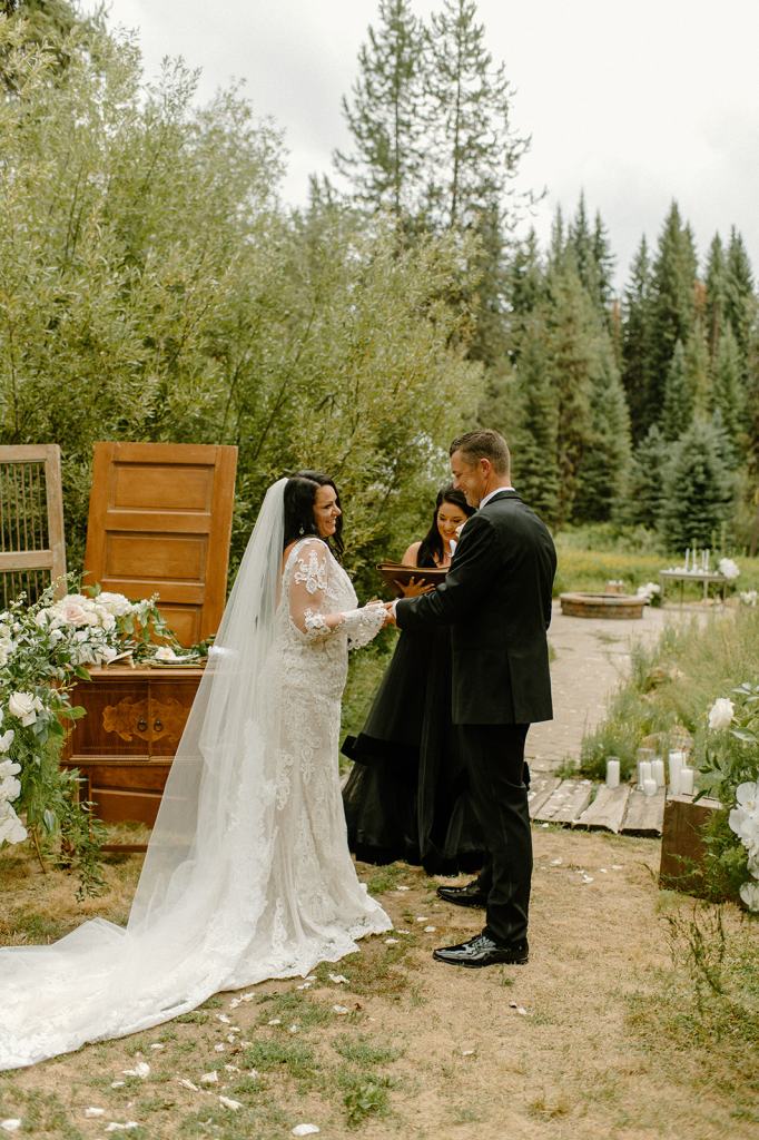 Lavish Garden Wedding in McCall Idaho