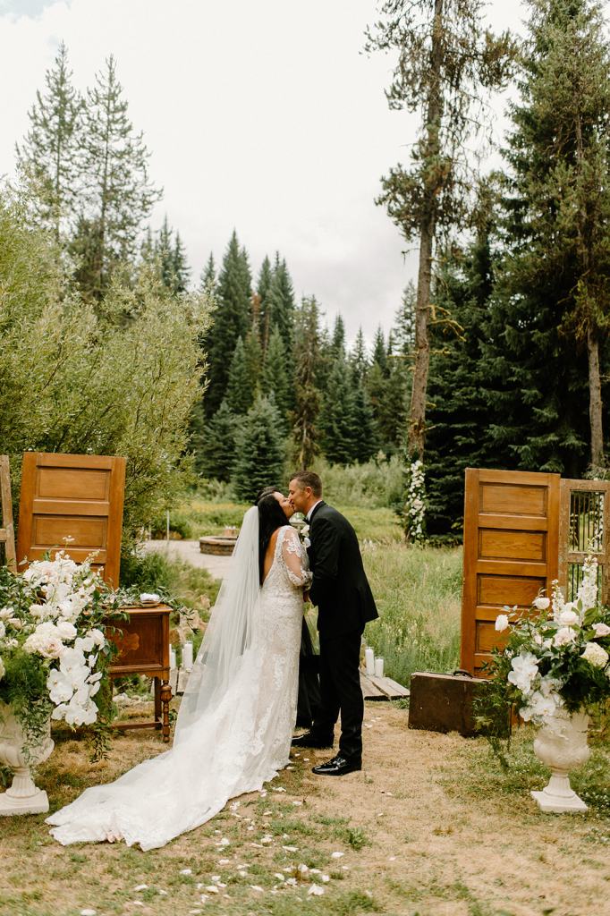 Lavish Garden Wedding in McCall Idaho