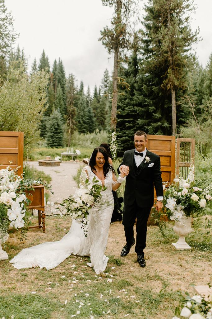 First Kiss as Husband and Wife at the Altar