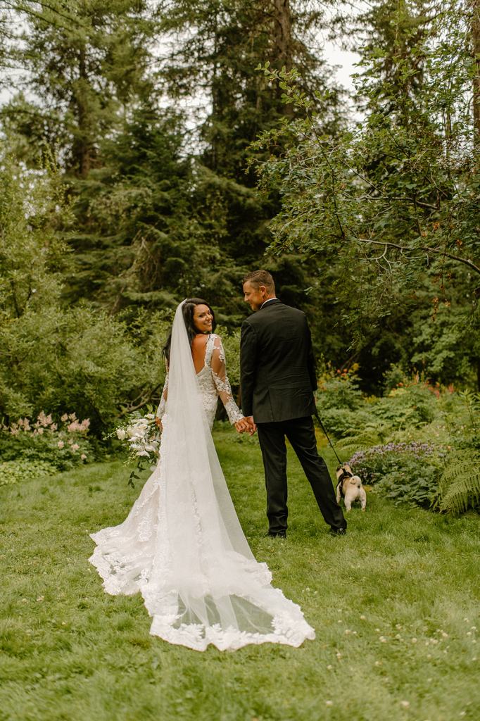 Lavish Garden Wedding in McCall Idaho