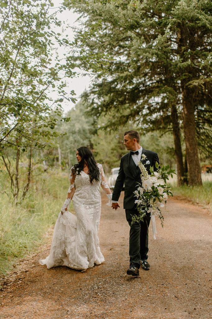 Lavish Garden Wedding in McCall Idaho