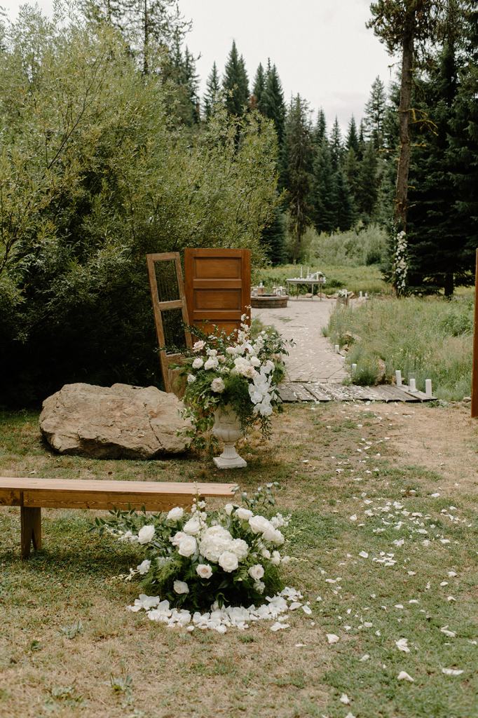 Lavish Garden Wedding in McCall Idaho