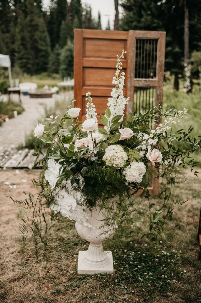 Lavish Garden Wedding in McCall Idaho