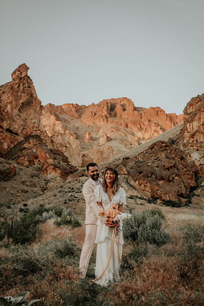 Leslie Gulch Eastern Oregon Elopement in the Owyhees