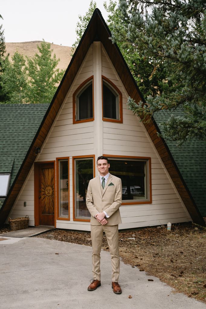 A Frame Cabin Elopement
