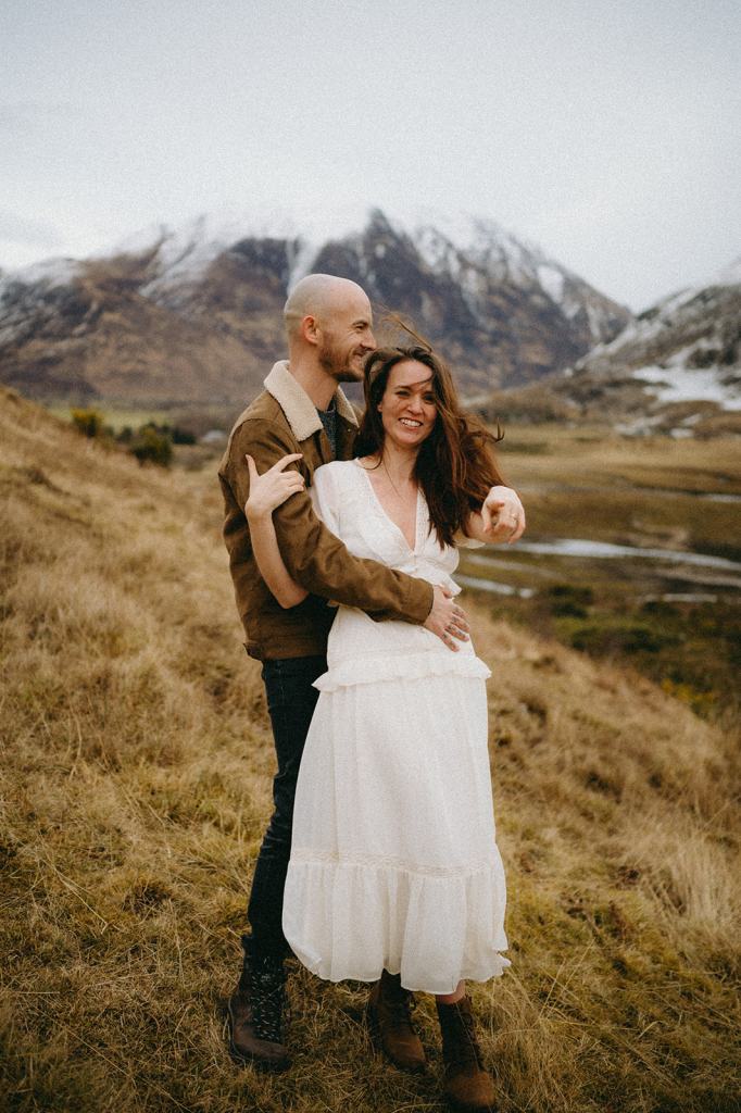Glencoe Scotland Couples Photoshoot