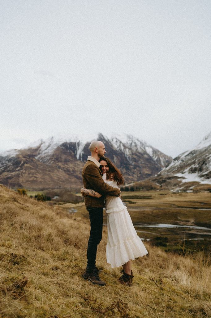 Glencoe Scotland Couples Photoshoot