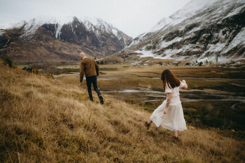 Glencoe Scotland Couples Photoshoot