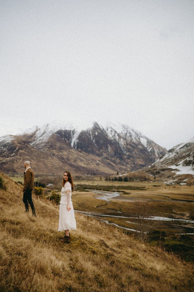 Glencoe Scotland Couples Photoshoot