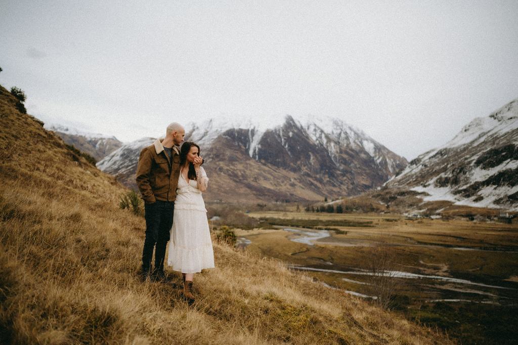 Glencoe Scotland Couples Photoshoot