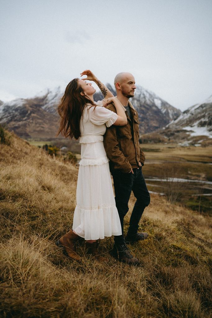 Glencoe Scotland Couples Photoshoot