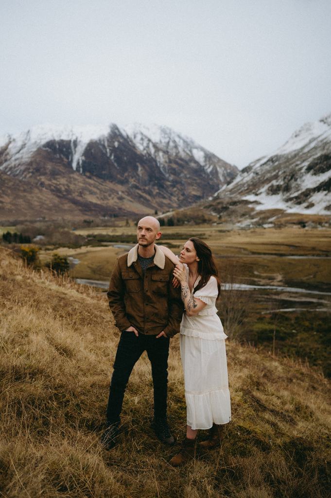 Glencoe Scotland Couples Photoshoot