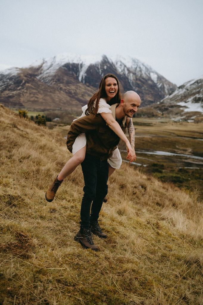 Glencoe Scotland Couples Photoshoot