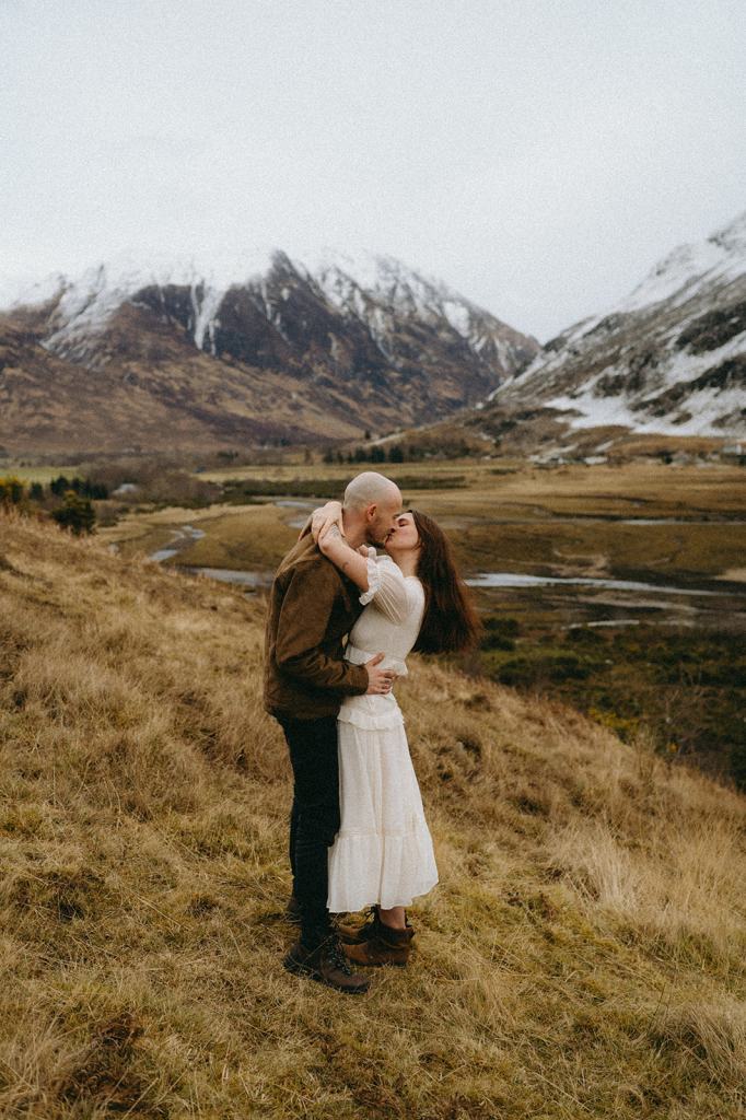 Glencoe Scotland Couples Photoshoot