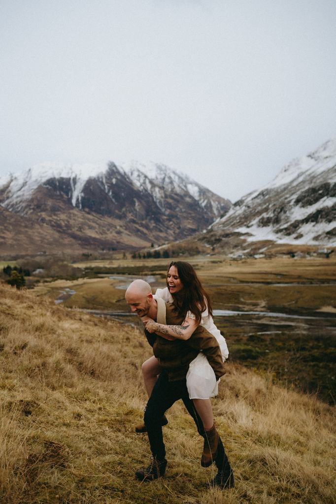 Glencoe Scotland Couples Photoshoot
