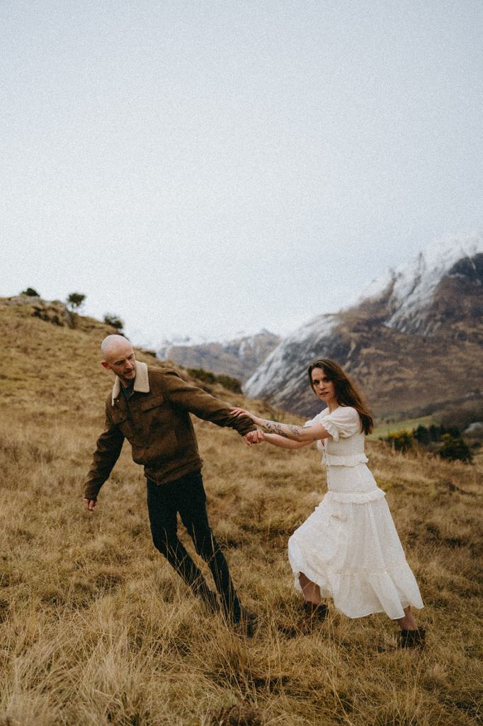 Glencoe Scotland Couples Photoshoot