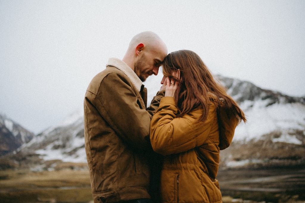 Glencoe Scotland Couples Photoshoot