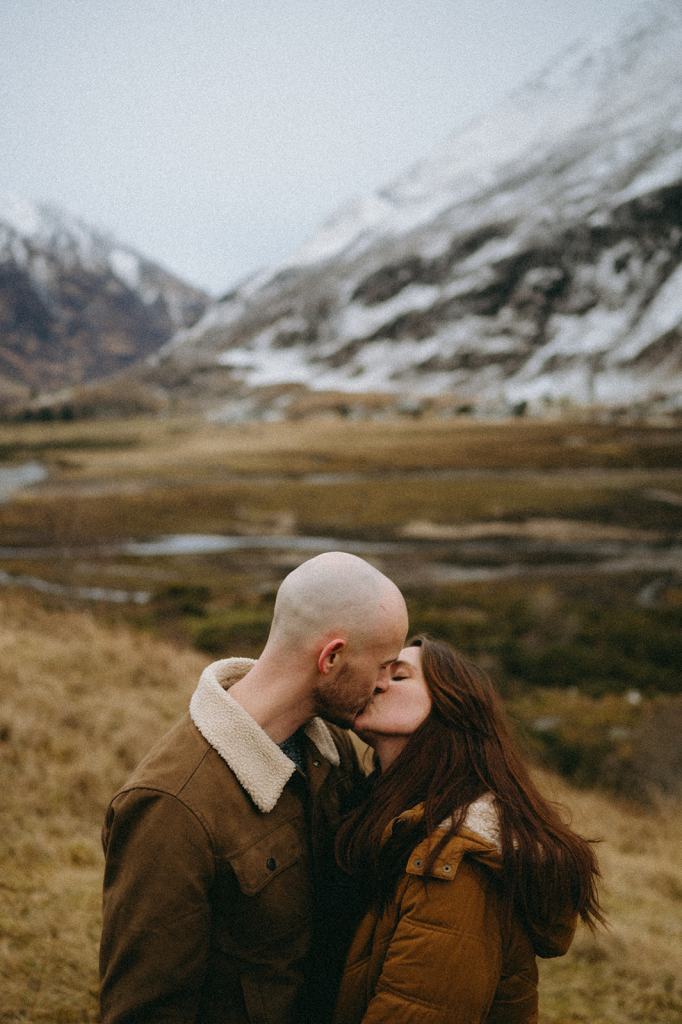Glencoe Scotland Couples Photoshoot